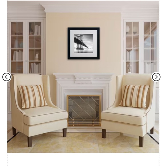 NWT Trademark Fine Art -Moises Levy 'Manhattan Bridge I' Matted Framed Art - Picture 3 of 3
